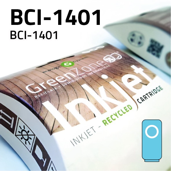 [GCCBCI1401LC] Cartucho Canon BCI-1401 Light cian | 130 ml | Green Zone