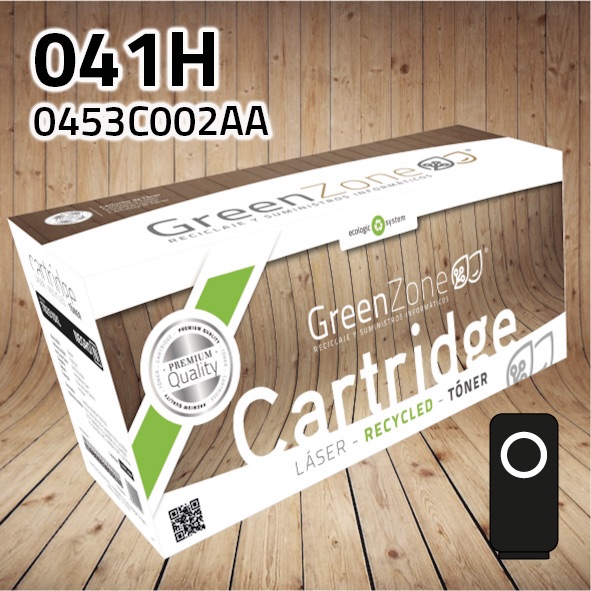 [GCT041HN] Tóner Canon (041H) 0453C002AA negro | 20.000 páginas | Green Zone