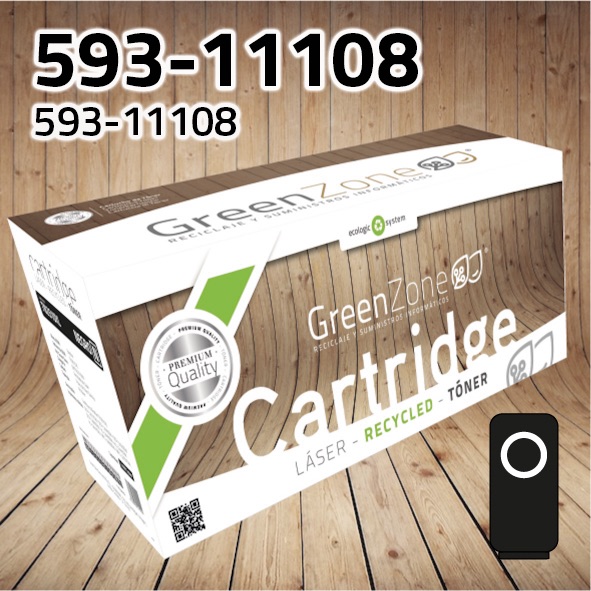 [GDT1108N] Tóner Dell 593-11108 negro | 1.500 páginas | Green Zone