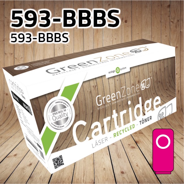 [GDTBBBSM] Tóner Dell 593-BBBS magenta | 4.000 páginas | Green Zone