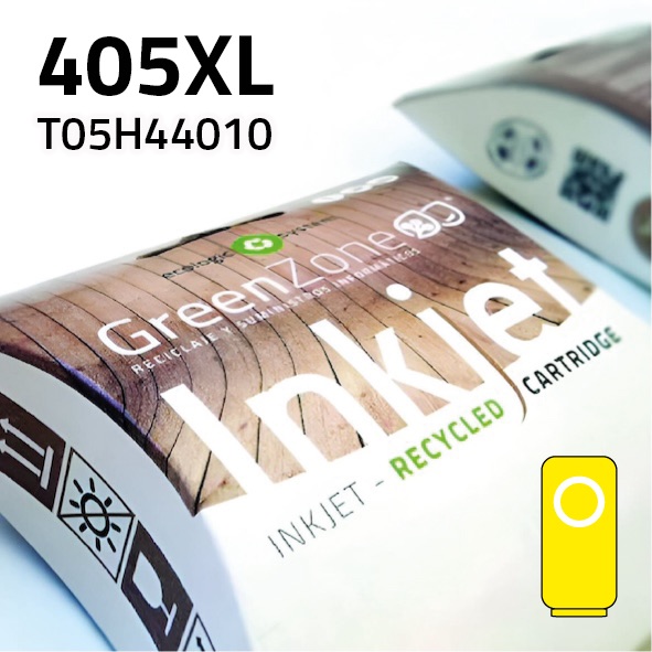 Cartucho Epson T05H44010 (405XL) amarillo | 1.100 páginas | Green Zone