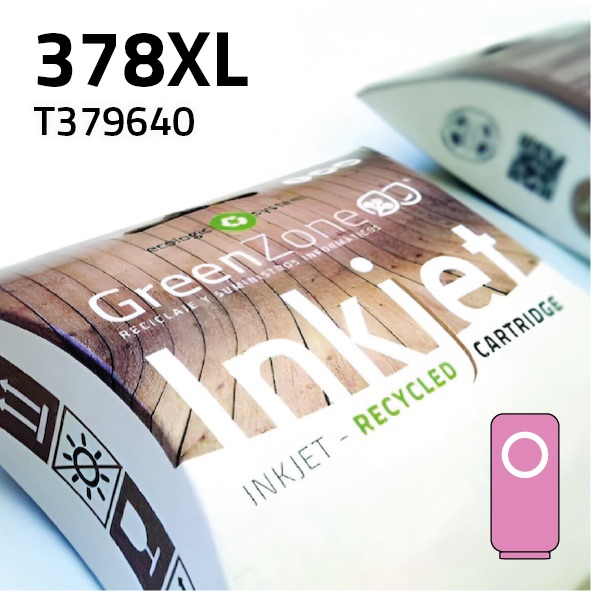 Cartucho Epson T379640 (378XL) magenta claro | 10,03 ml | Green Zone