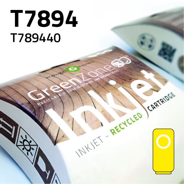 Cartucho Epson T789440 amarillo | 35 ml | Green Zone