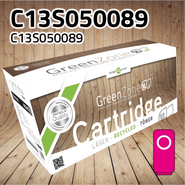 Tóner Epson C13S050089 magenta | 6.000 páginas | Green Zone