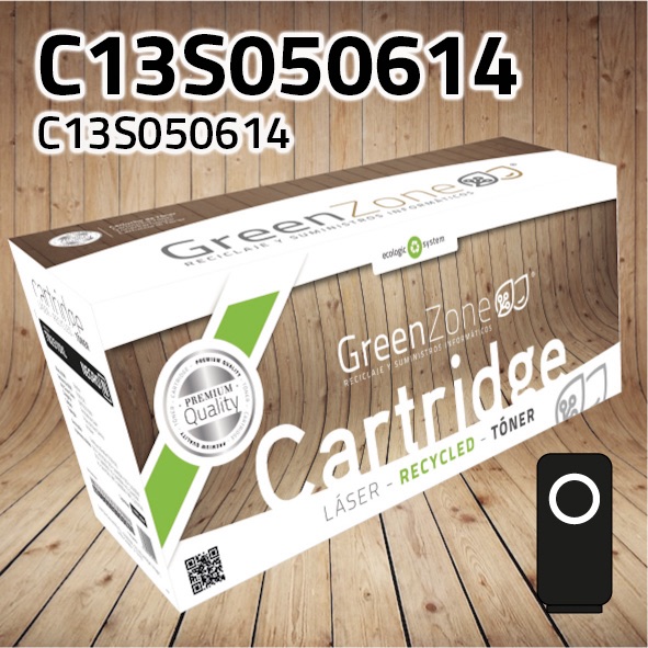 Tóner Epson C13S050614 negro | 2.000 páginas | Green Zone