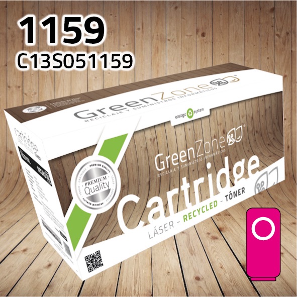 [GET1159M] Tóner Epson C13S051159 magenta | 6.000 páginas | Green Zone