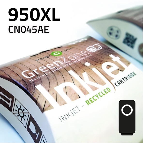 [GHC045AXN] Cartucho HP CN045AE (950XL) negro | 80 ml | Green Zone