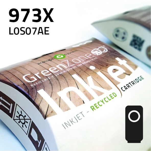 [GHC0S07XN] Cartucho HP L0S07AE (973X) negro | 10.000 páginas | Green Zone
