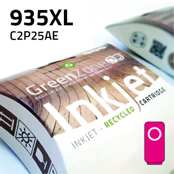 [GHC2P25XM] Cartucho HP C2P25AE (935XL) magenta | 825 páginas | Green Zone