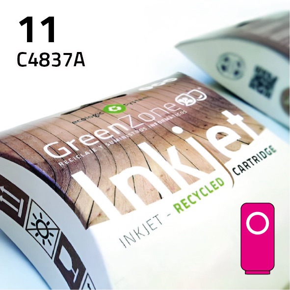 [GHC4837M] Cartucho HP C4837A (11) magenta | 32 ml | Green Zone