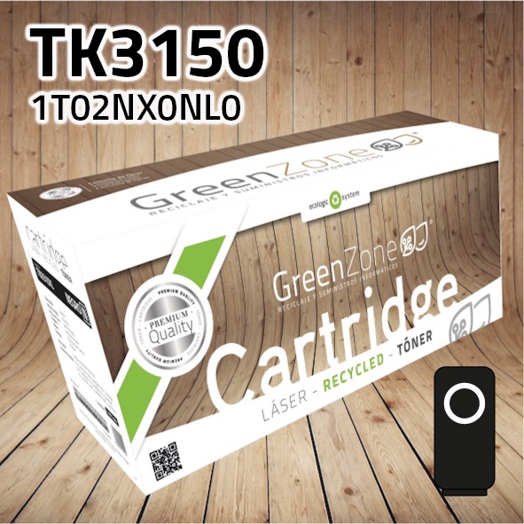 [GKT3150N] Tóner Kyocera TK3150 negro | 14.500 páginas | Green Zone