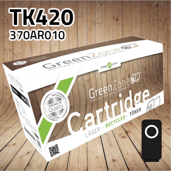 [GKT420N] Tóner Kyocera TK410 / TK420 negro | 15.000 páginas | Green Zone