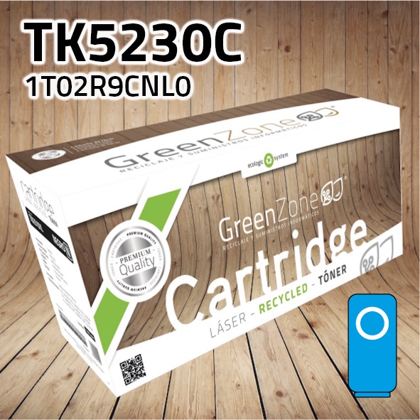Tóner Kyocera TK5230C cian | 2.200 páginas | Green Zone