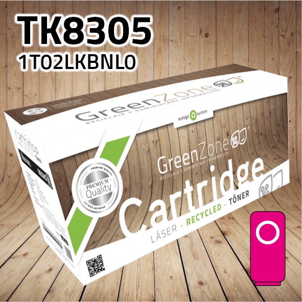 [GKT8305M] Tóner Kyocera TK8305M polimerizado magenta | 15.000 páginas | Green Zone
