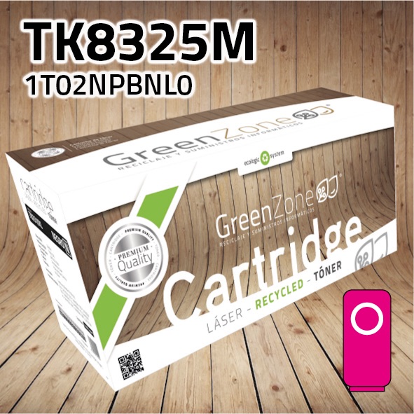 Tóner Kyocera TK8325M magenta | 12.000 páginas | Green Zone