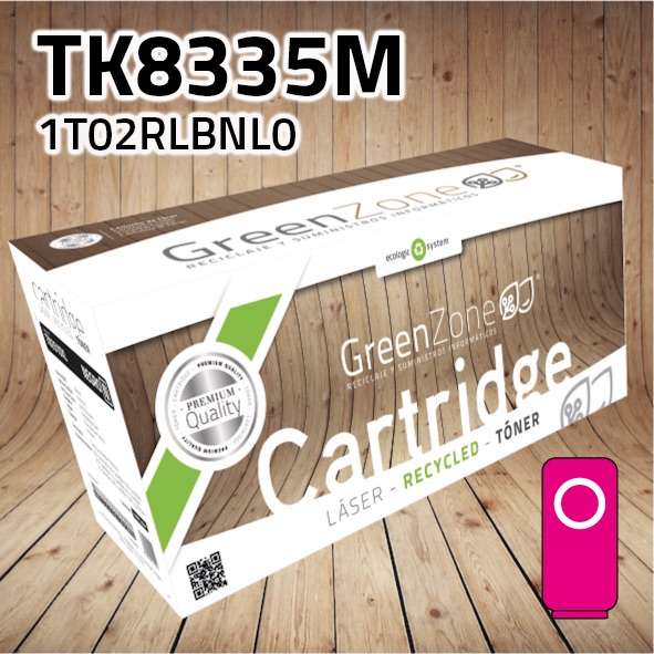 [GKT8335M] Tóner Kyocera TK8335M magenta | 15.000 páginas | Green Zone