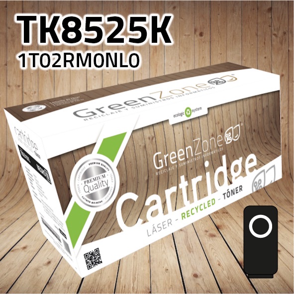 Tóner Kyocera TK8525K negro | 30.000 páginas | Green Zone