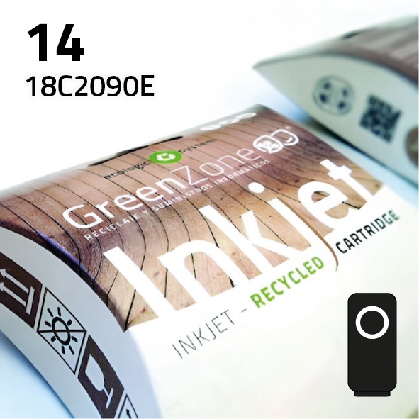[GLC2090N] Cartucho Lexmark 18C2090E (14) negro | 22 ml | Green Zone