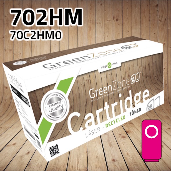 [GLT2HM0M] Tóner Lexmark 70C2HM0 (702HM) magenta | 3.000 páginas | Green Zone