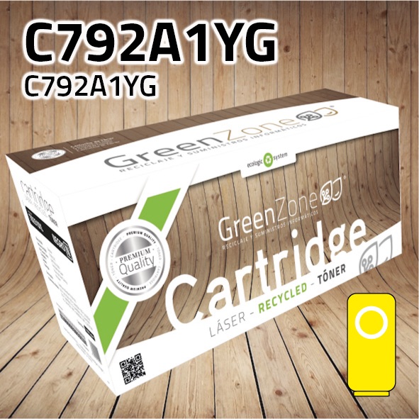 Tóner Lexmark C792A1YG amarillo | 6.000 páginas | Green Zone