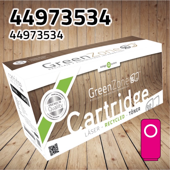 [GOT3534M] Tóner OKI 44973534 magenta | 1.500 páginas | Green Zone