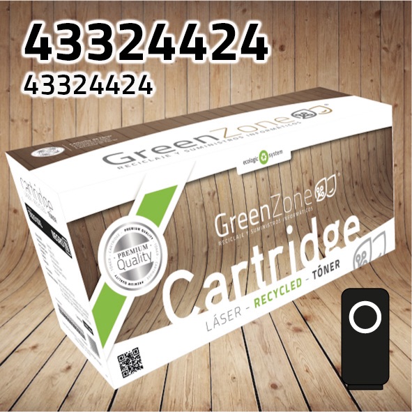 [GOT4424N] Tóner OKI 43324424 negro | 6.000 páginas | Green Zone