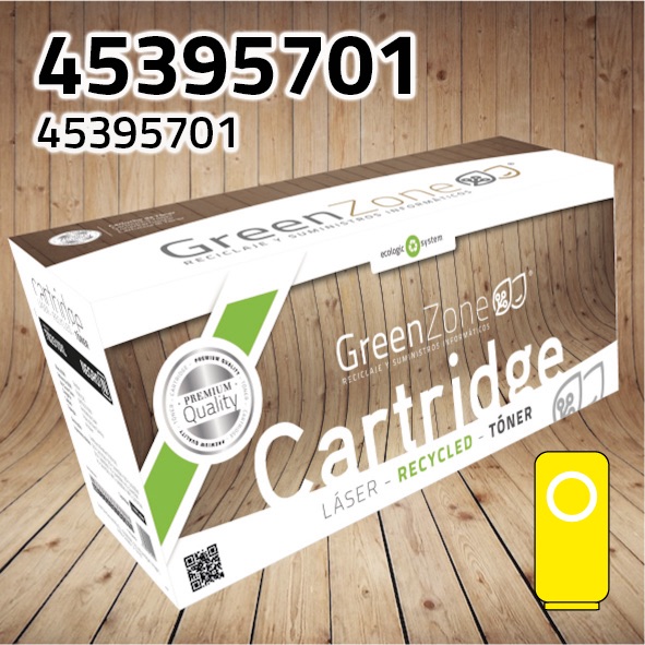 Tambor OKI 45395701 amarillo | 30.000 páginas | Green Zone