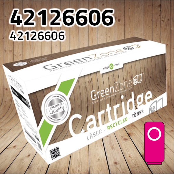 Tambor OKI 42126606 / 42126671 / 42126642 / 42126663 magenta | 17.000 páginas | Green Zone