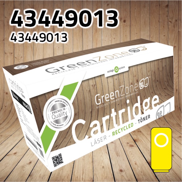 Tambor OKI 43449013 amarillo | 20.000 páginas | Green Zone