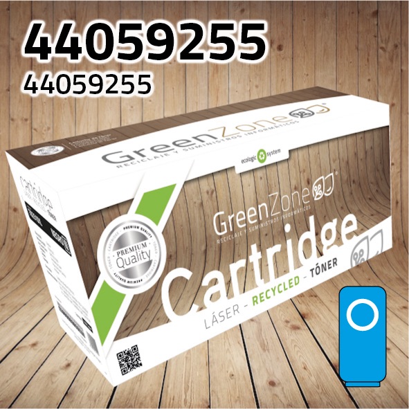 [GOT9255C] Tóner OKI 44059255 cian | 10.000 páginas | Green Zone