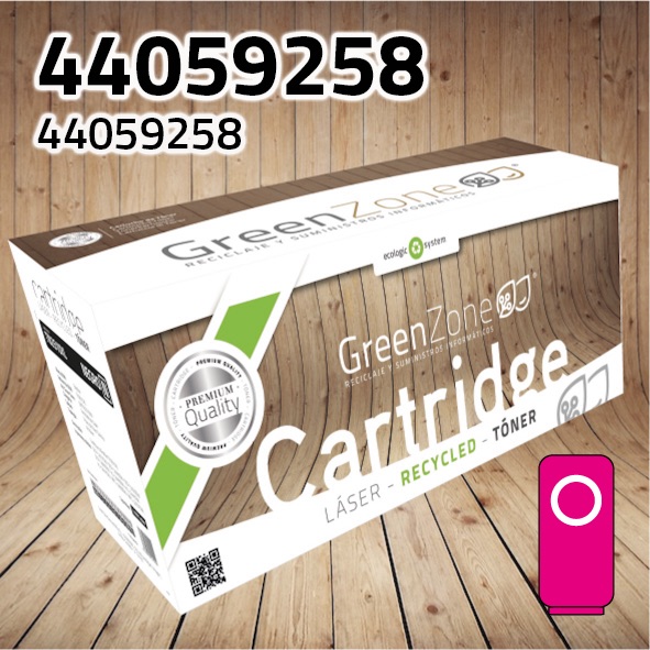 [GOT9258M] Tóner OKI 44059258 magenta | 9.000 páginas | Green Zone