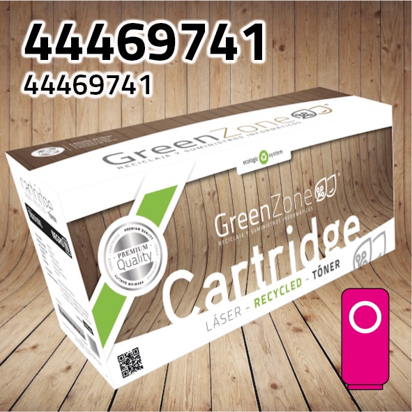 Tóner OKI 44469741 magenta | 5.000 páginas | Green Zone