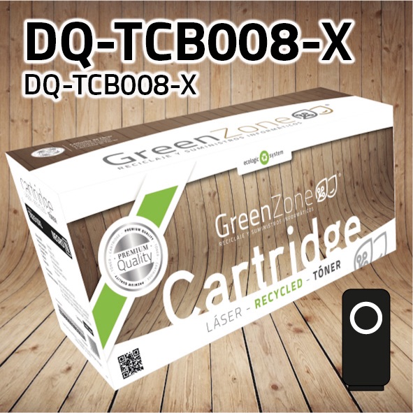 [GPTB008N] Tóner Panasonic DQ-TCB008-X negro | 8.000 páginas | Green Zone