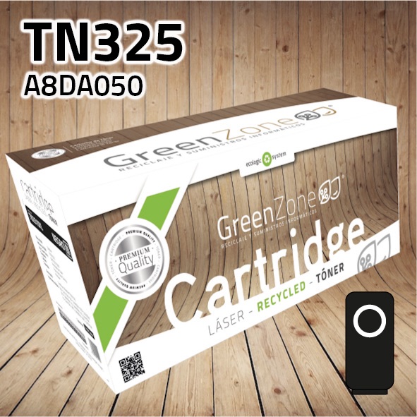 Tóner Konica Minolta A8DA050 (TN325) polimerizado negro | 24.000 páginas | Green Zone