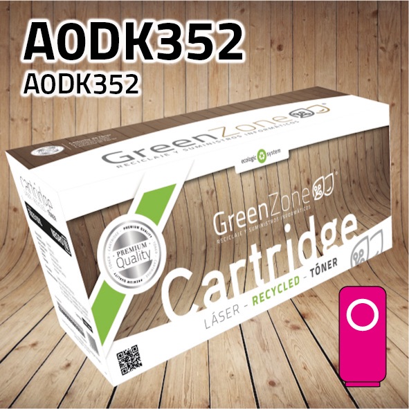 [GQTK352M] Tóner Konica Minolta A0DK352 magenta | 8.000 páginas | Green Zone
