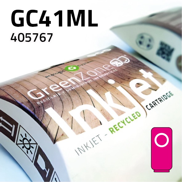 [GRC5767M] Cartucho Ricoh 405767 (GC41ml) magenta | 30 ml | Green Zone