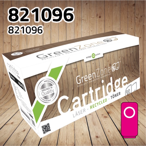 [GRT1096M] Tóner Ricoh 821096 magenta | 21.000 páginas | Green Zone