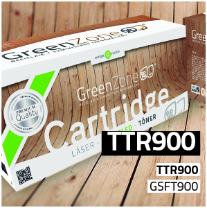 Green Zone para Sagem TTR812 / TTR900 Negro (2 Rolls)