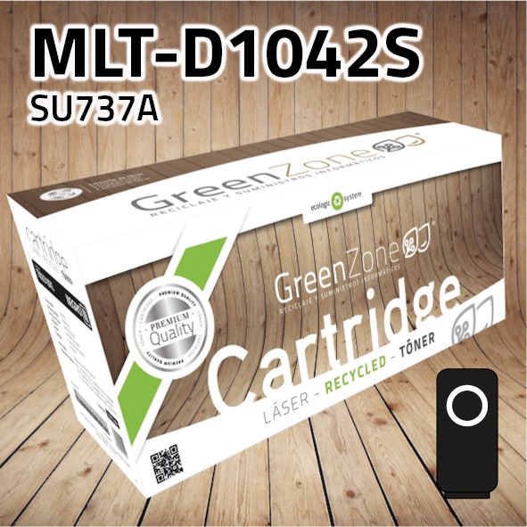 Tóner Samsung MLT-D1042S negro | 1.500 páginas | Green Zone