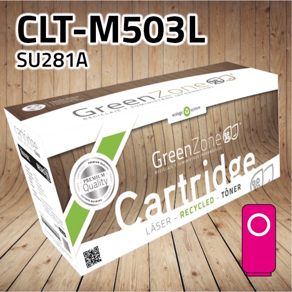 [GST503XM] Tóner Samsung CLT-M503L magenta | 5.000 páginas | Green Zone