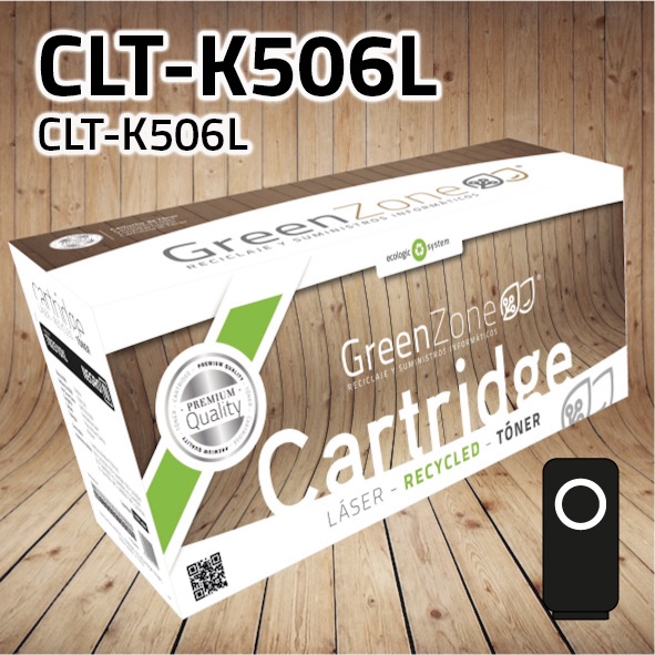 Tóner Samsung CLT-K506L negro | 6.000 páginas | Green Zone