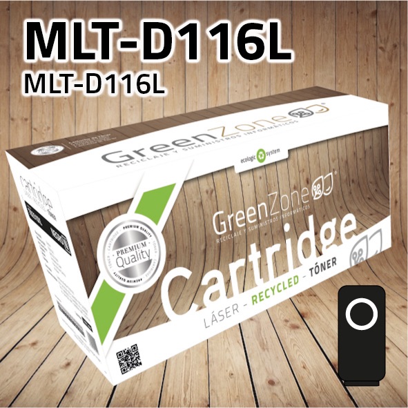 Tóner Samsung MLT-D116L negro | 3.000 páginas | Green Zone