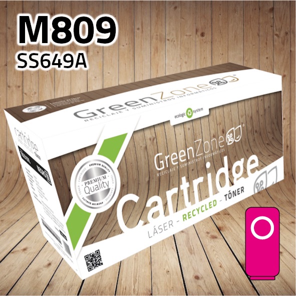 [GSTK809M] Tóner Samsung M809 (SS649A) magenta | 15.000 páginas | Green Zone