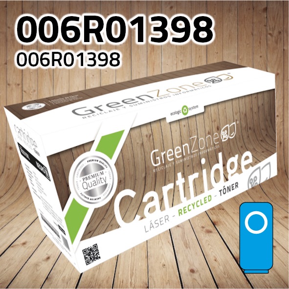 Tóner Xerox 006R01398 cian | 15.000 páginas | Green Zone