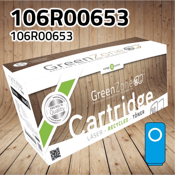 [GXT0653C] Tóner Xerox 106R00653 cian | 18.000 páginas | Green Zone