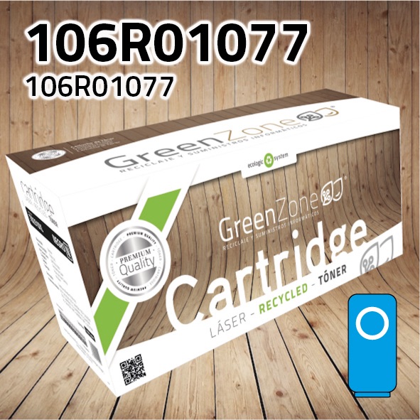 Tóner Xerox 106R01077 cian | 18.000 páginas | Green Zone