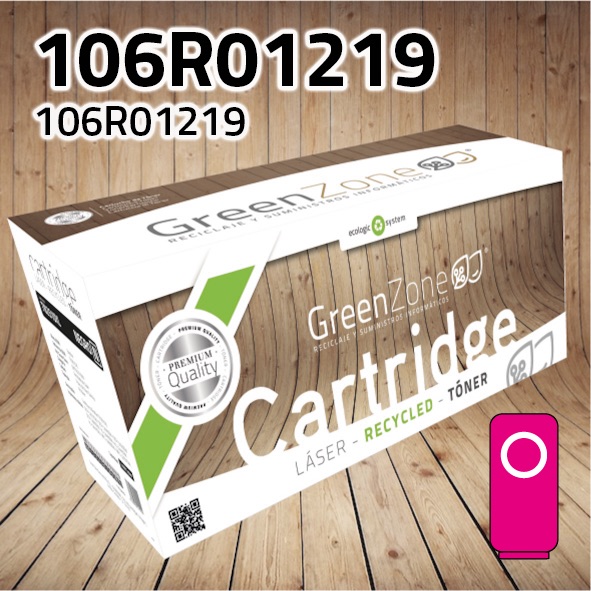 Tóner Xerox 106R01219 magenta | 12.000 páginas | Green Zone