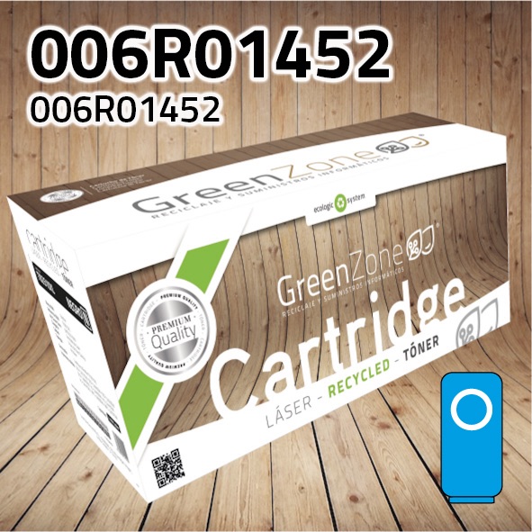[GXT1452XC] Tóner Xerox 006R01452 polimerizado cian | 31.000 páginas | Green Zone