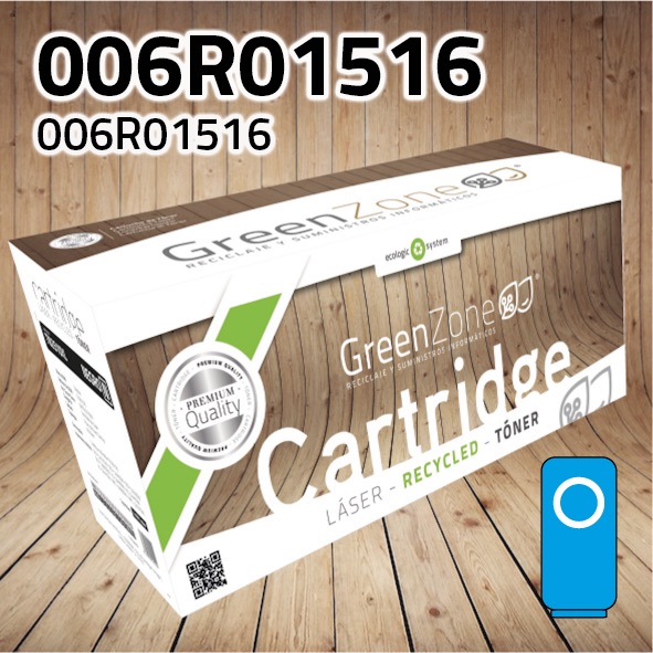 Tóner Xerox 006R01516 polimerizado cian | 15.000 páginas | Green Zone