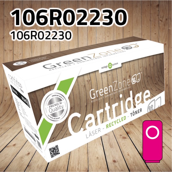 [GXT2230M] Tóner Xerox 106R02230 magenta | 6.000 páginas | Green Zone